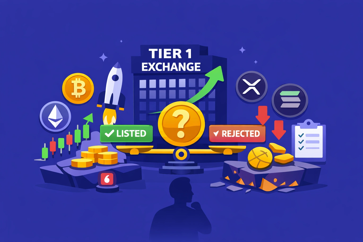 How Tier-1 Exchange Listings Can Make or Break a Crypto Project