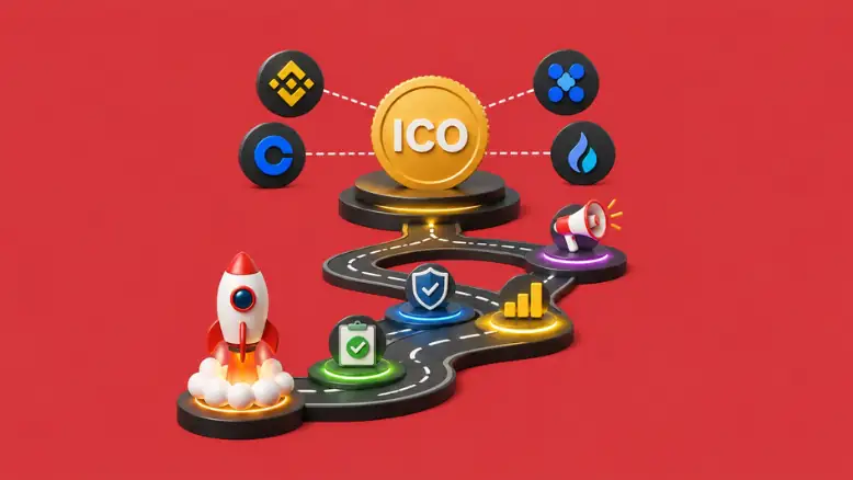 ICO token listing