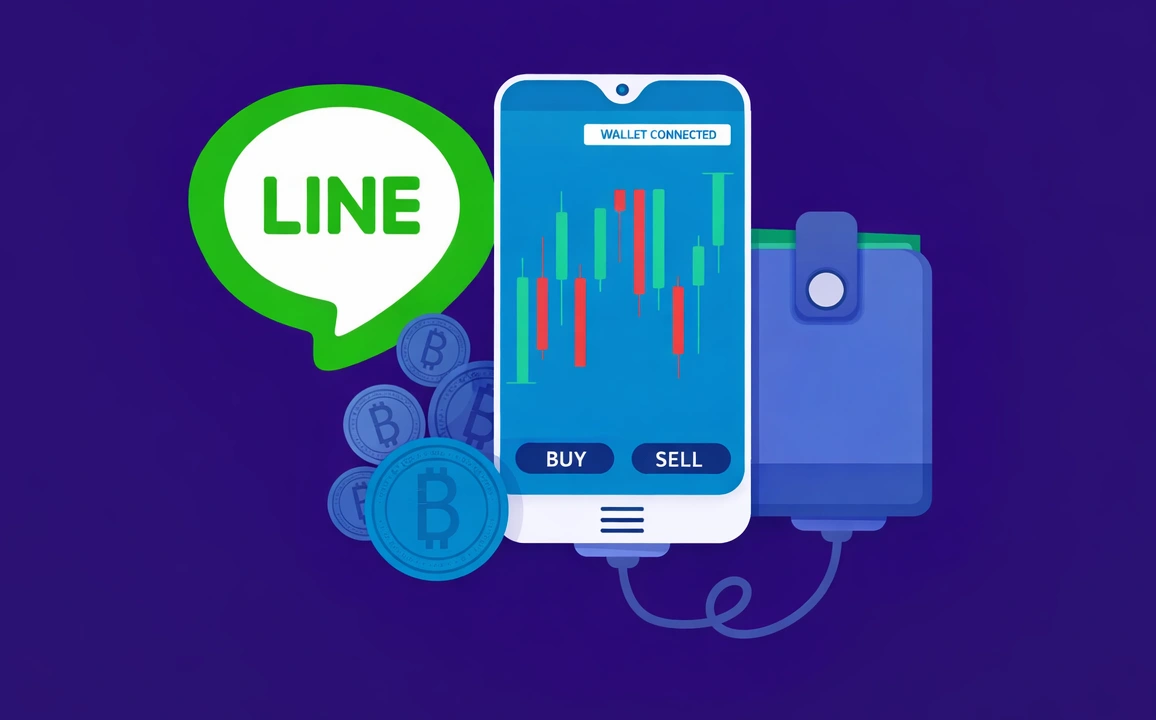 LINE Messaging App Steps into Crypto with New Exchange Platform