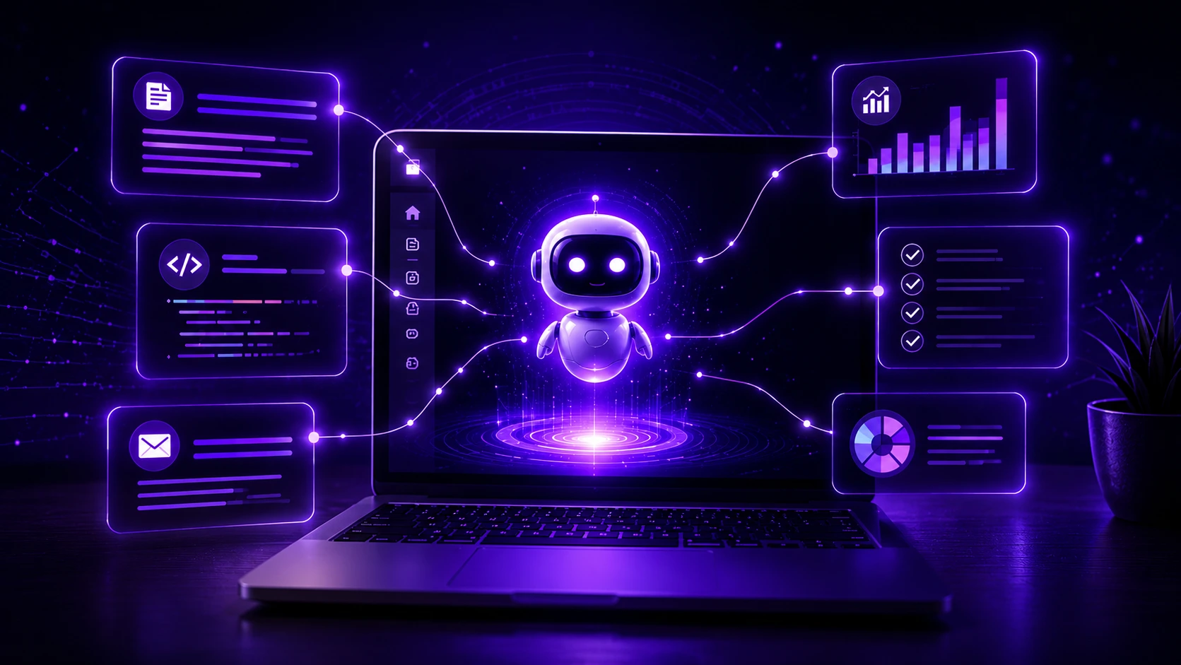 What is AI copilot explained as an intelligent assistant helping automate business workflows and tasks