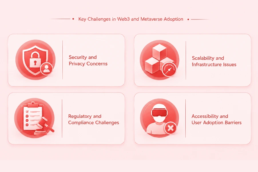 Challenges in Web3 and Metaverse adoption