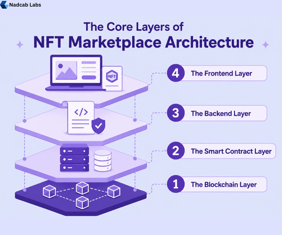 The Core Layers of NFT Marketplace Architecture