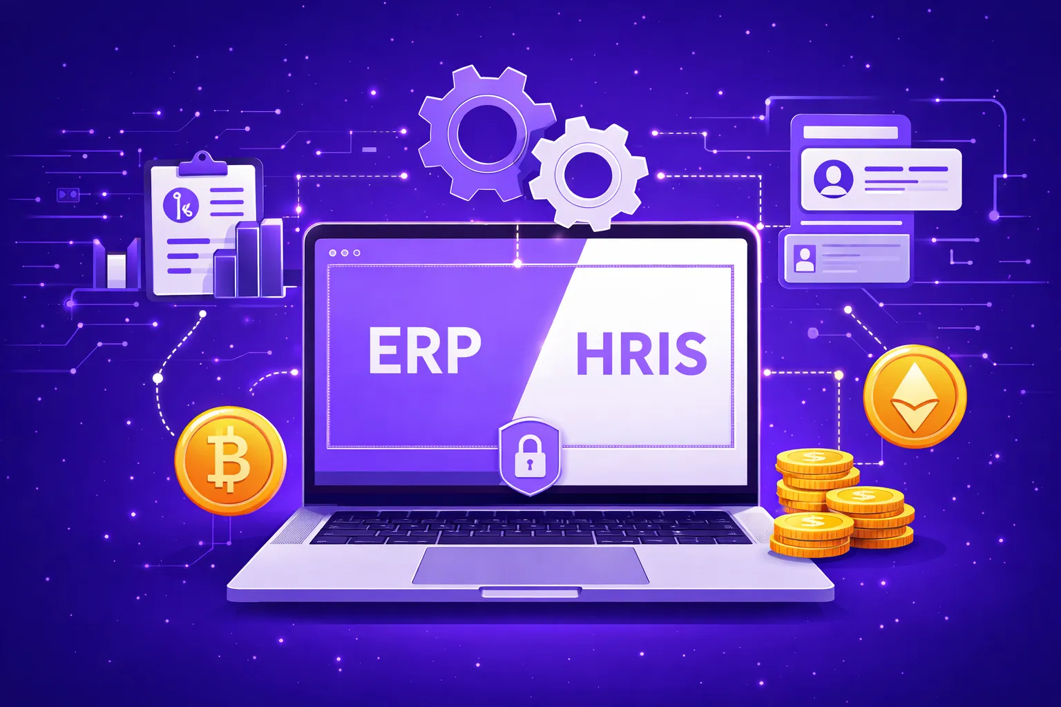 difference between erp and hris