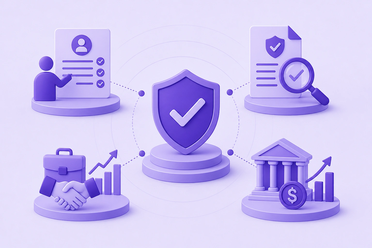 Generative AI compliance framework showing policies, risk control, and compliance processes