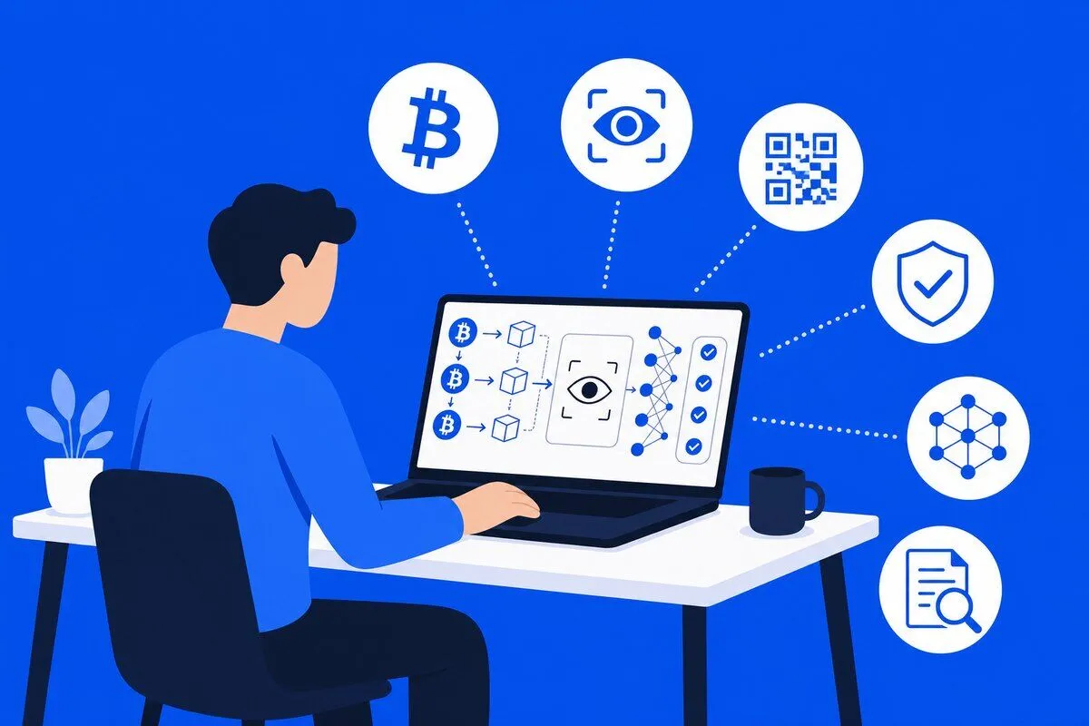 Computer Vision Validates Bitcoin Transactions Technical — overview illustration