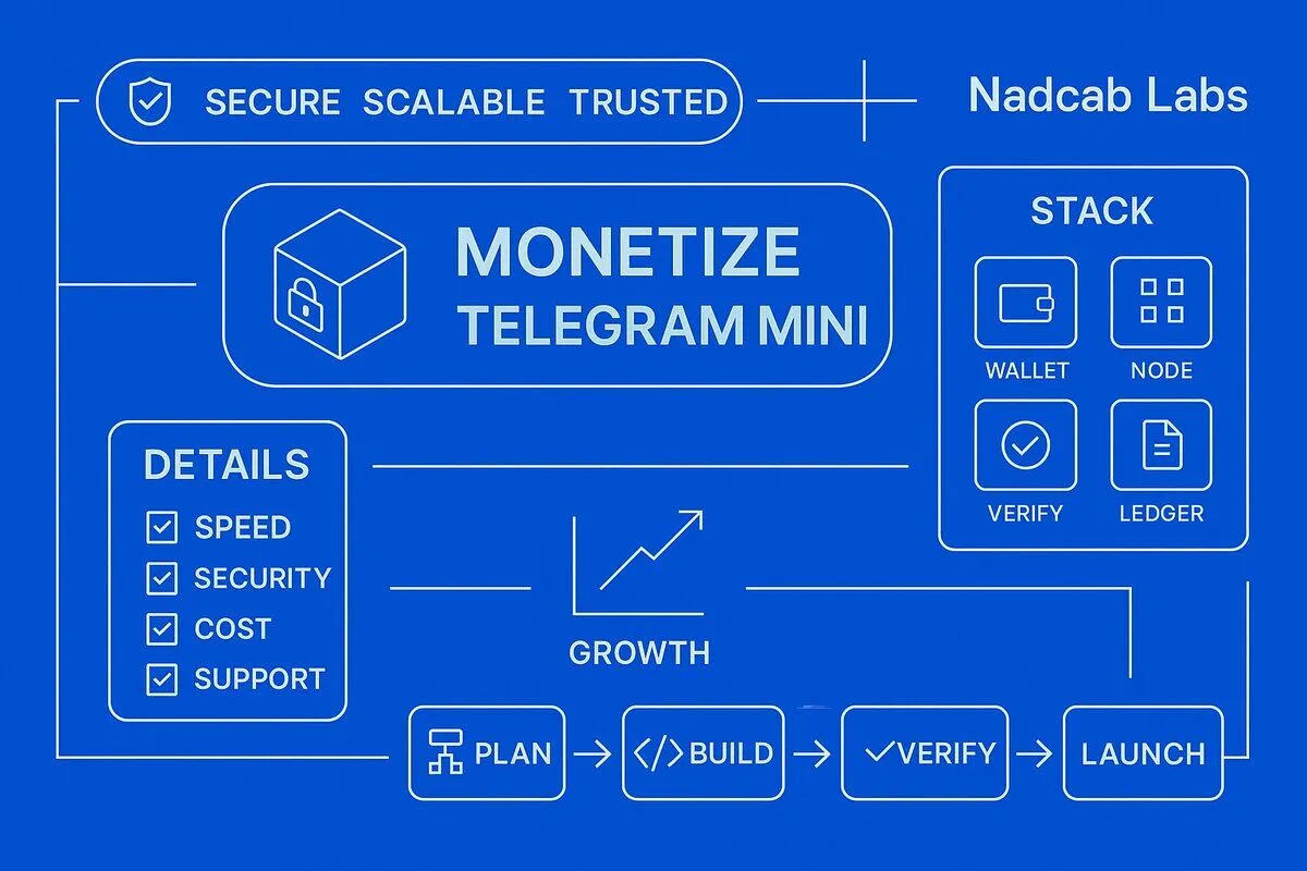 Monetize Telegram Mini Apps — Nadcab Labs