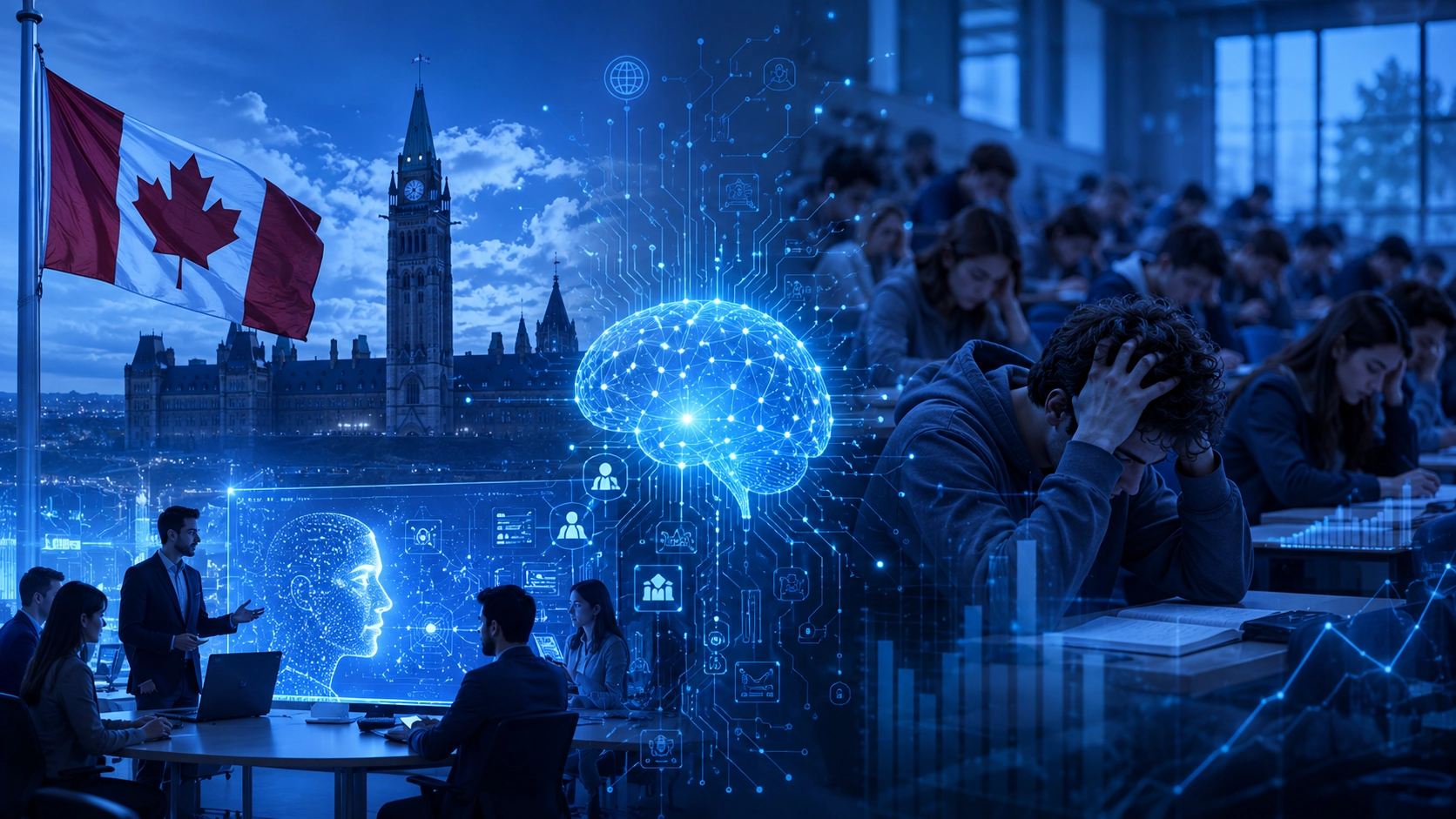 Canada Launches AI for All Strategy While UC Berkeley Reports Record Classroom Failures