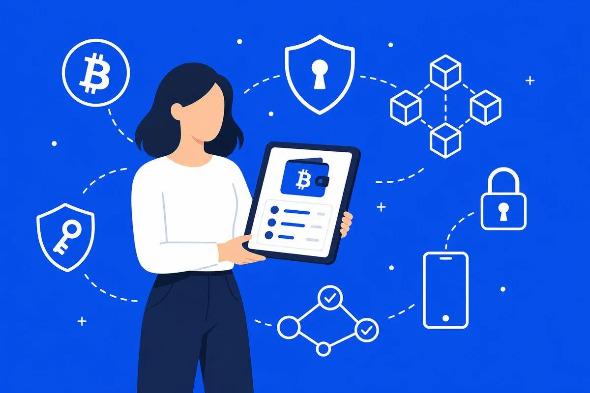 Android Blockchain Wallet Integration Building Secure — overview illustration