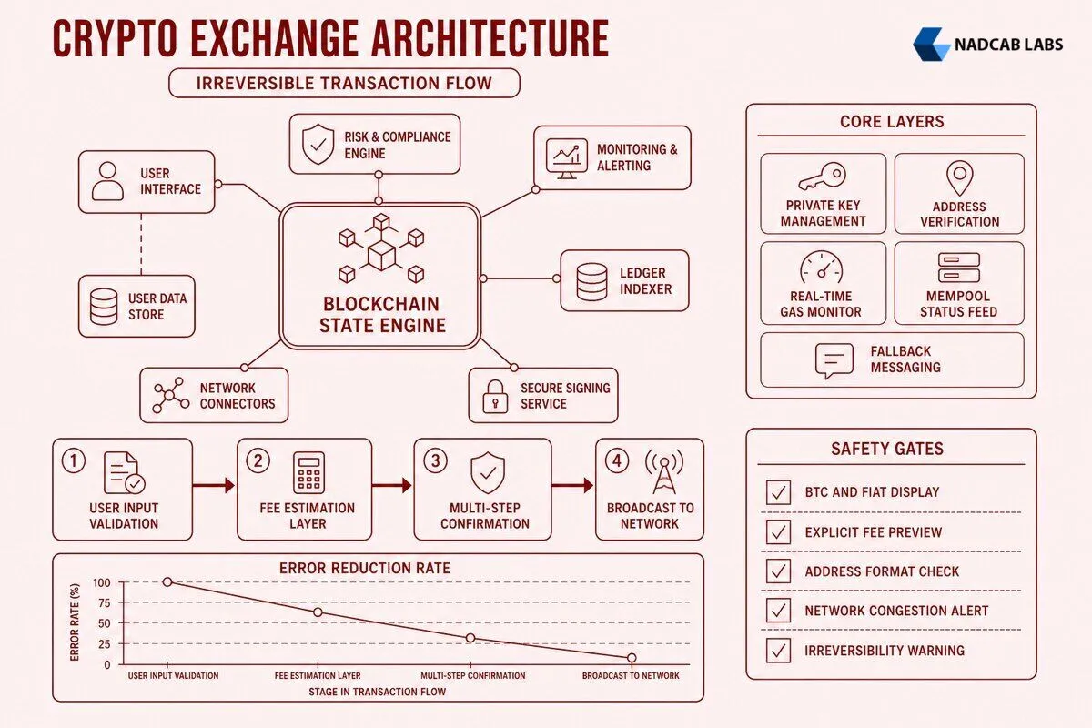 Bitcoin Trading Interface Design Core Principles — technical process flow chart