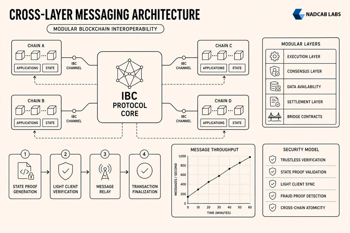 Cross Layer Messaging Modular Blockchains Ibc — technical process flow chart