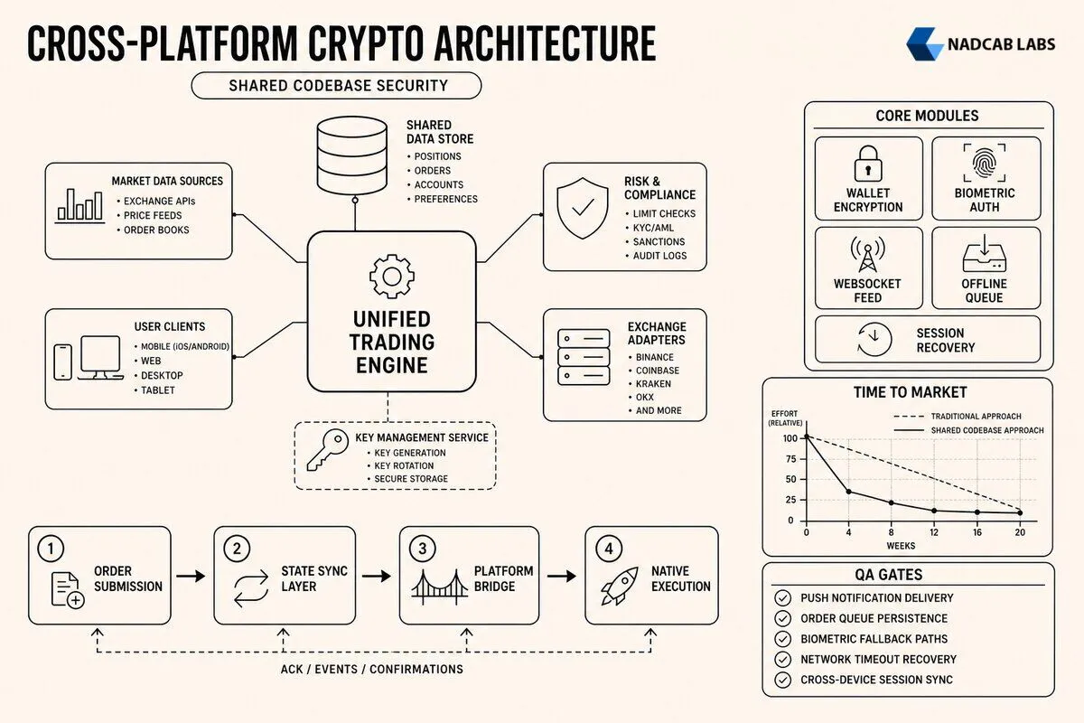 Cross Platform Bitcoin Trading Apps Grove — technical process flow chart