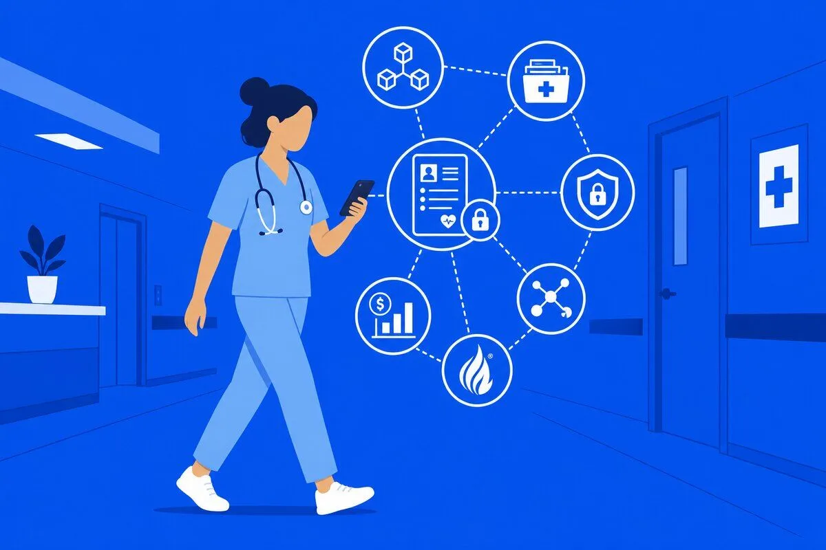 Ehr Interoperability Blockchain Cost Breakdown Roi — overview illustration