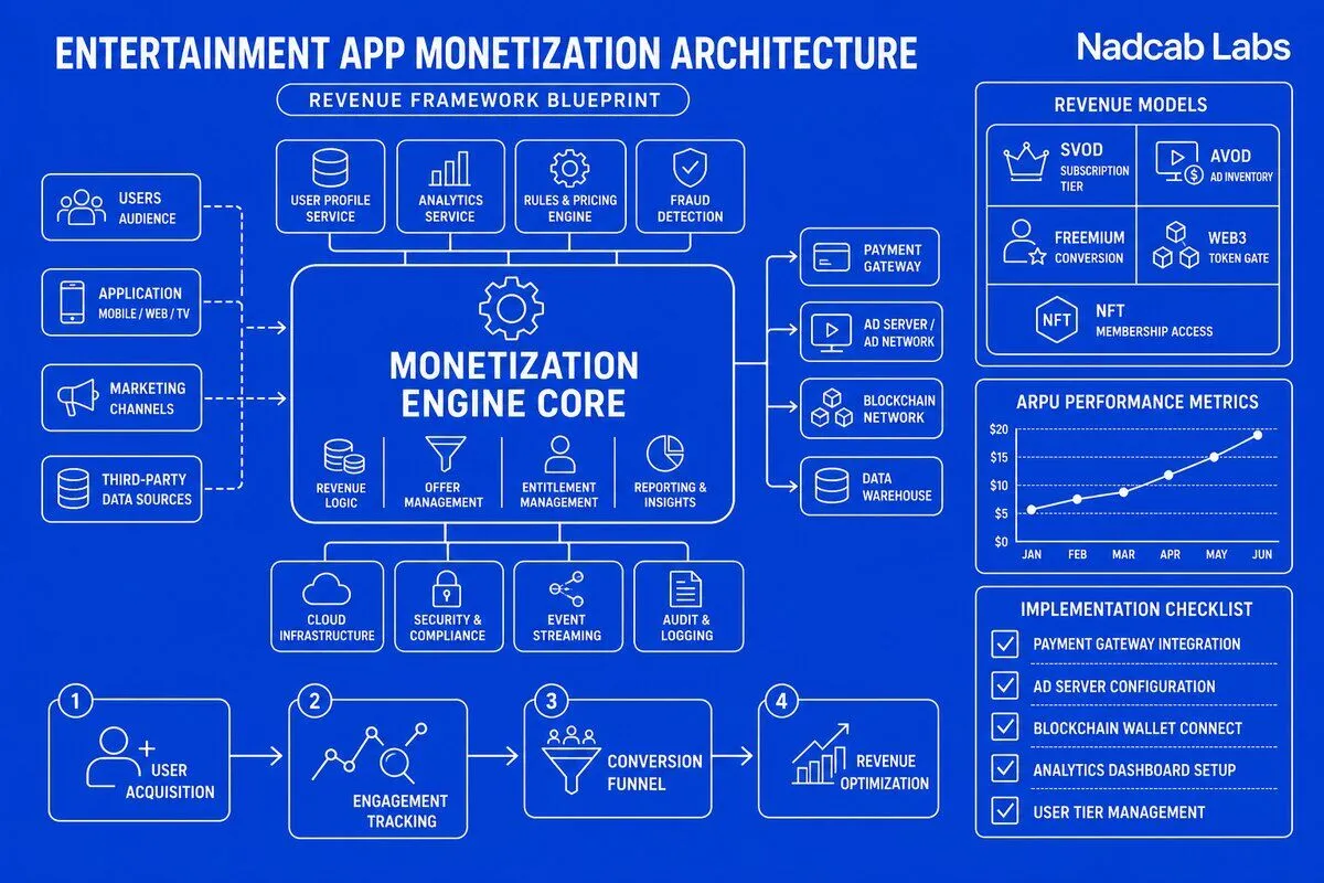 App monetization strategies — Nadcab Labs