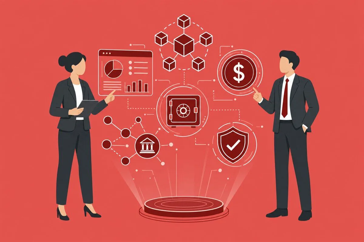 Fortune 500 Cfos Rush Blockchain Treasury — overview illustration