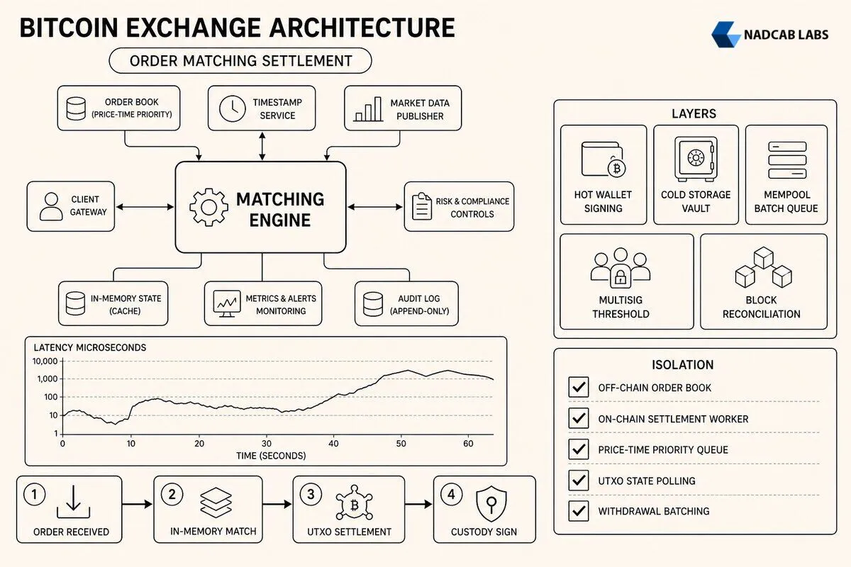 Grovex Btc Architecture Bitcoin Trading Exchanges — technical process flow chart