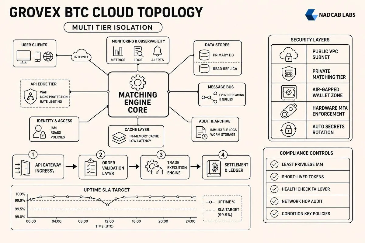 Grovex Btc Infrastructure Cloud Architecture Engineering — labelled architecture diagram