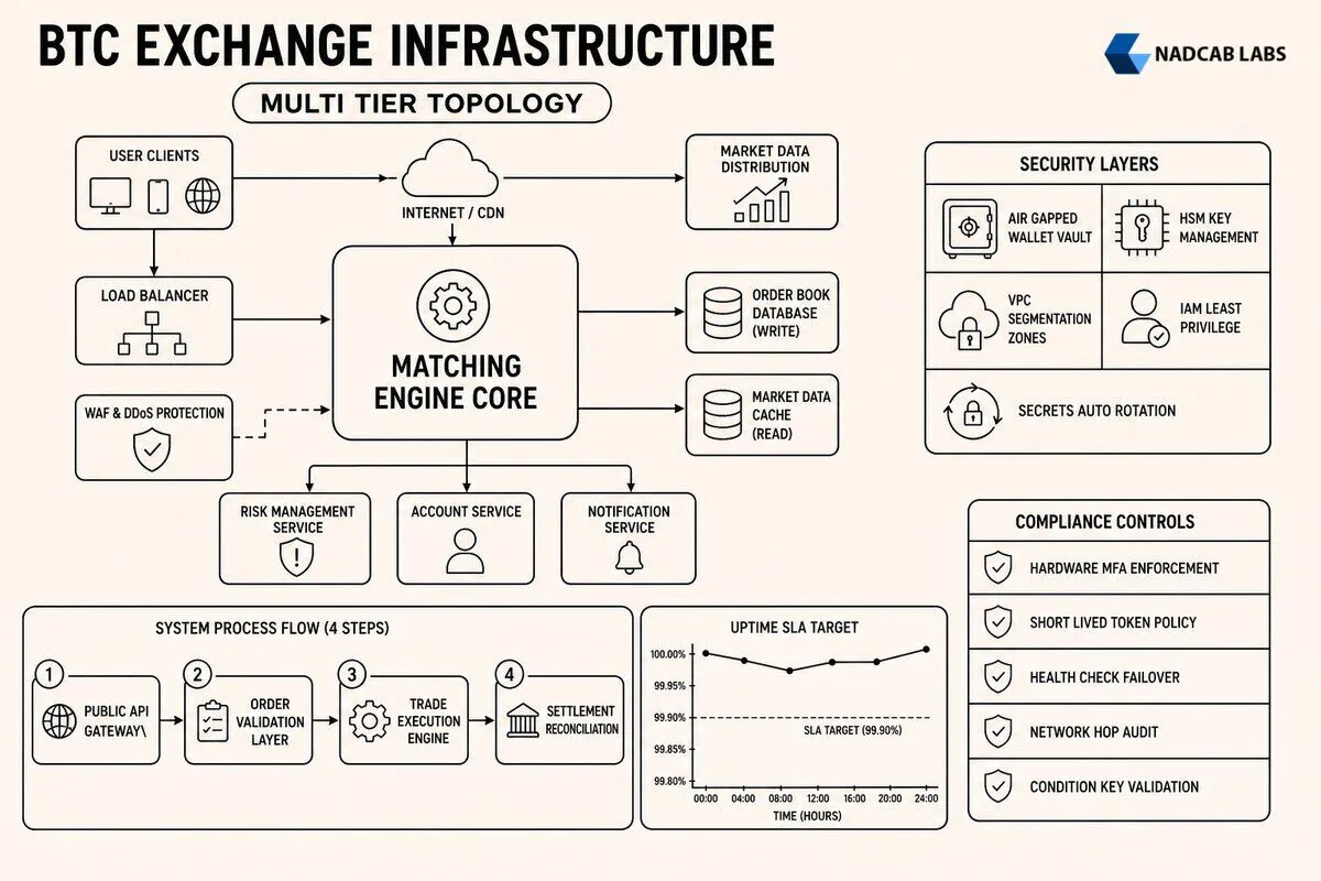 Grovex Btc Infrastructure Cloud Architecture Engineering — technical process flow chart