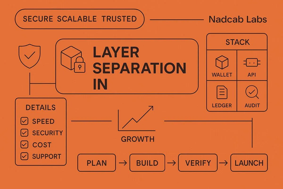 Layer separation in blockchain — Nadcab Labs