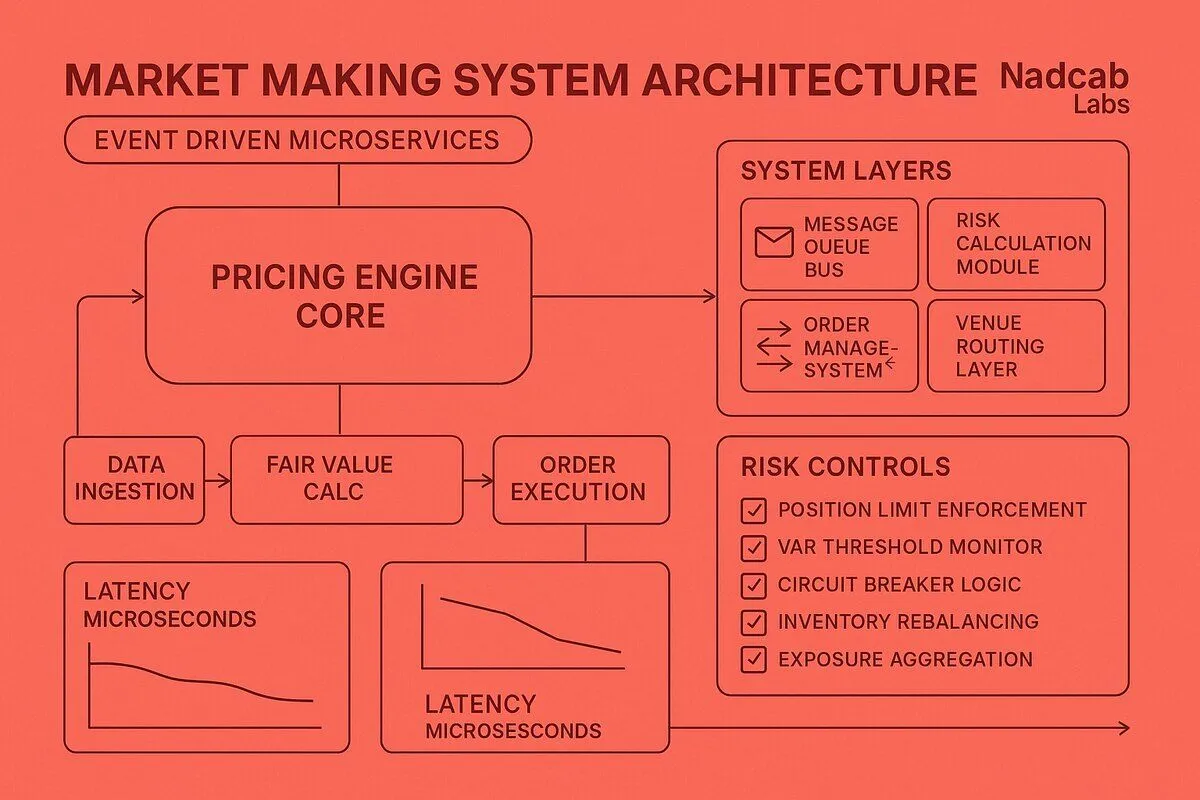Market making system architecture — Nadcab Labs