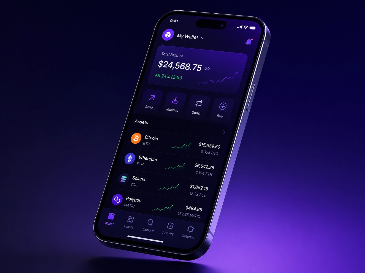 Multi-Chain Crypto Wallet Development