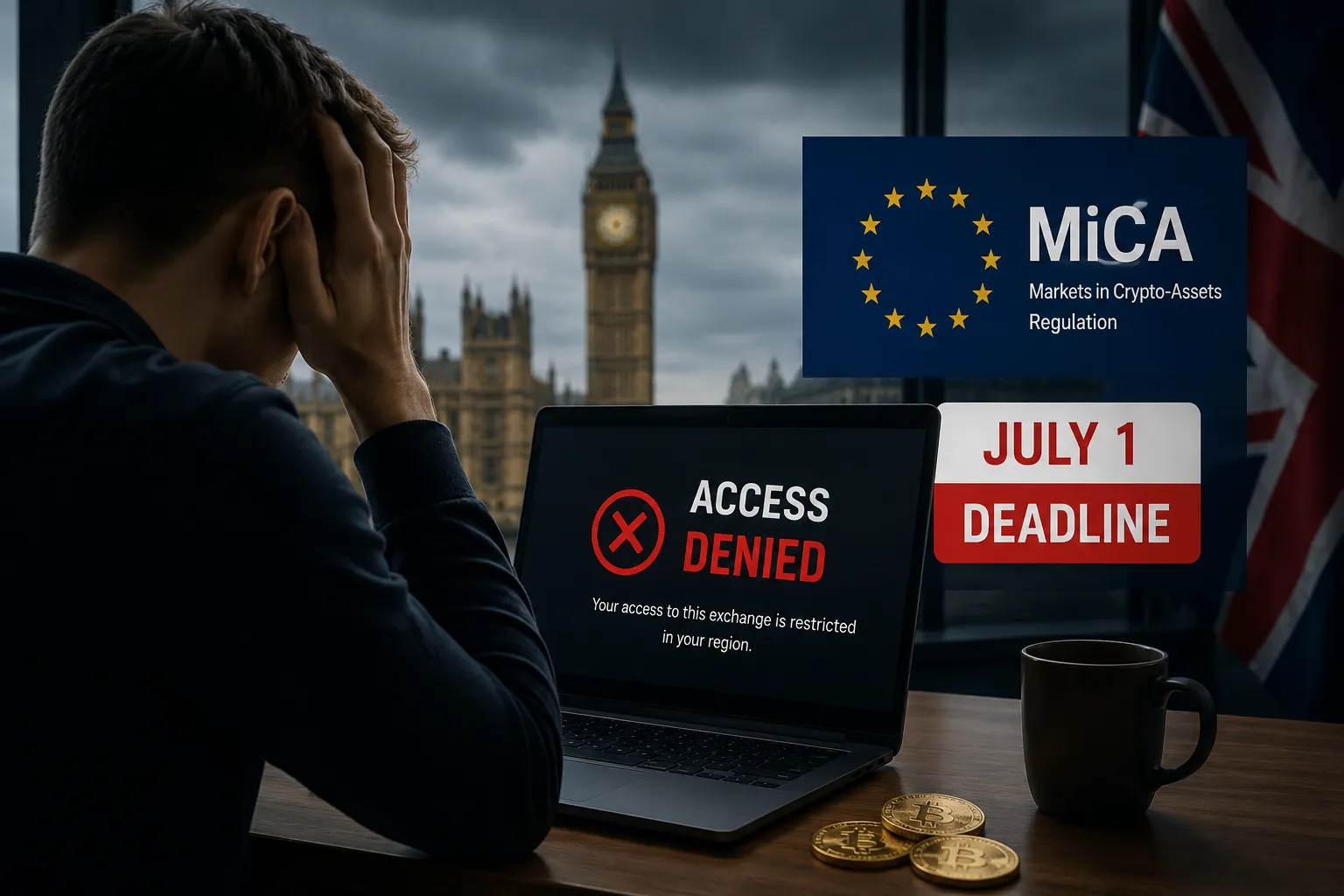 MiCA Deadline 2026: Will UK Crypto Traders Lose Exchange Access From July 1?