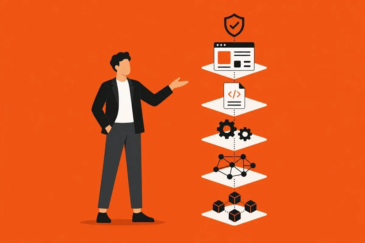 Web3 Infrastructure Layers Explained Protocol Application — overview illustration