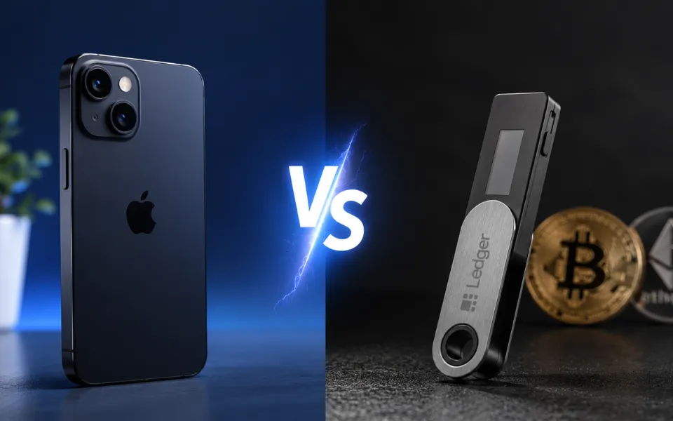 Old iPhone vs Hardware Wallet - Which Is Safer for Crypto in 2026?