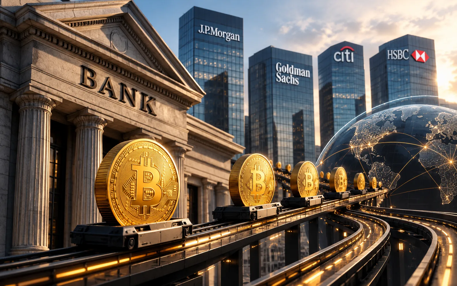 Banks Race to Cash In on 13.9 Million Bitcoin They Don't Even Own