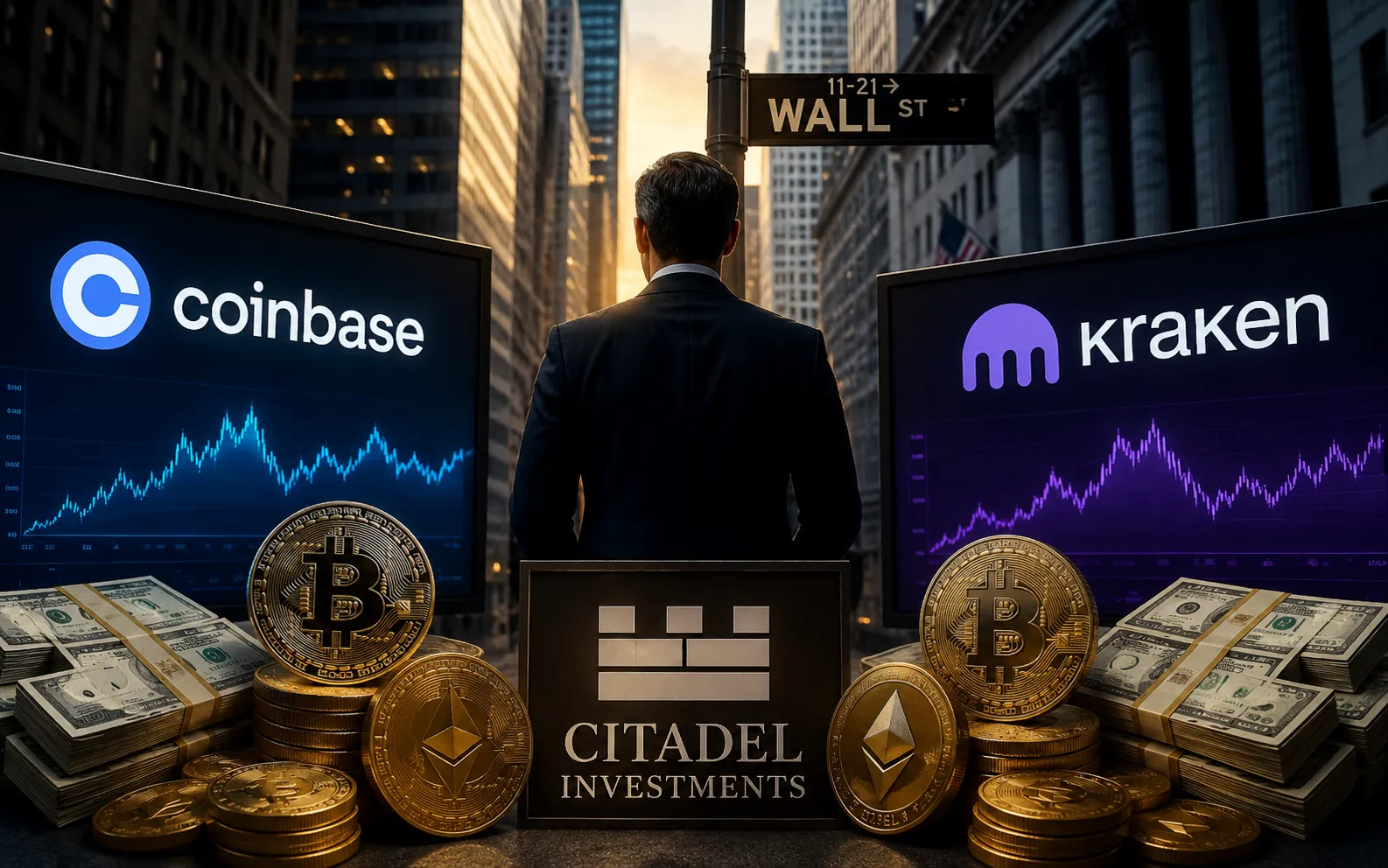 Citadel Backs Two Rival Crypto Exchanges With $600 Million as Both Chase the Same Wall Street Prize