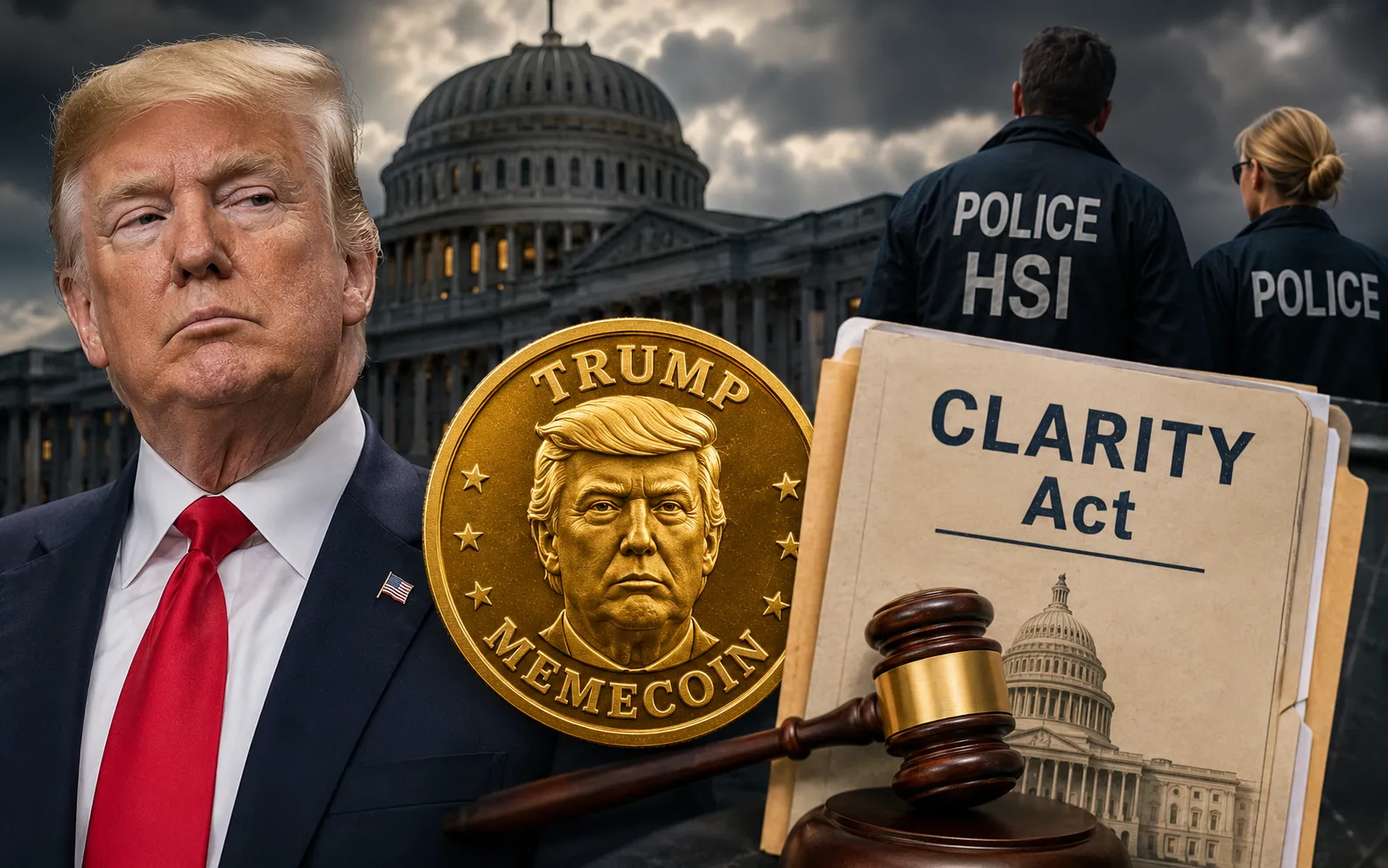 Trump Memecoin Ethics Fight Still Controls CLARITY Act Vote