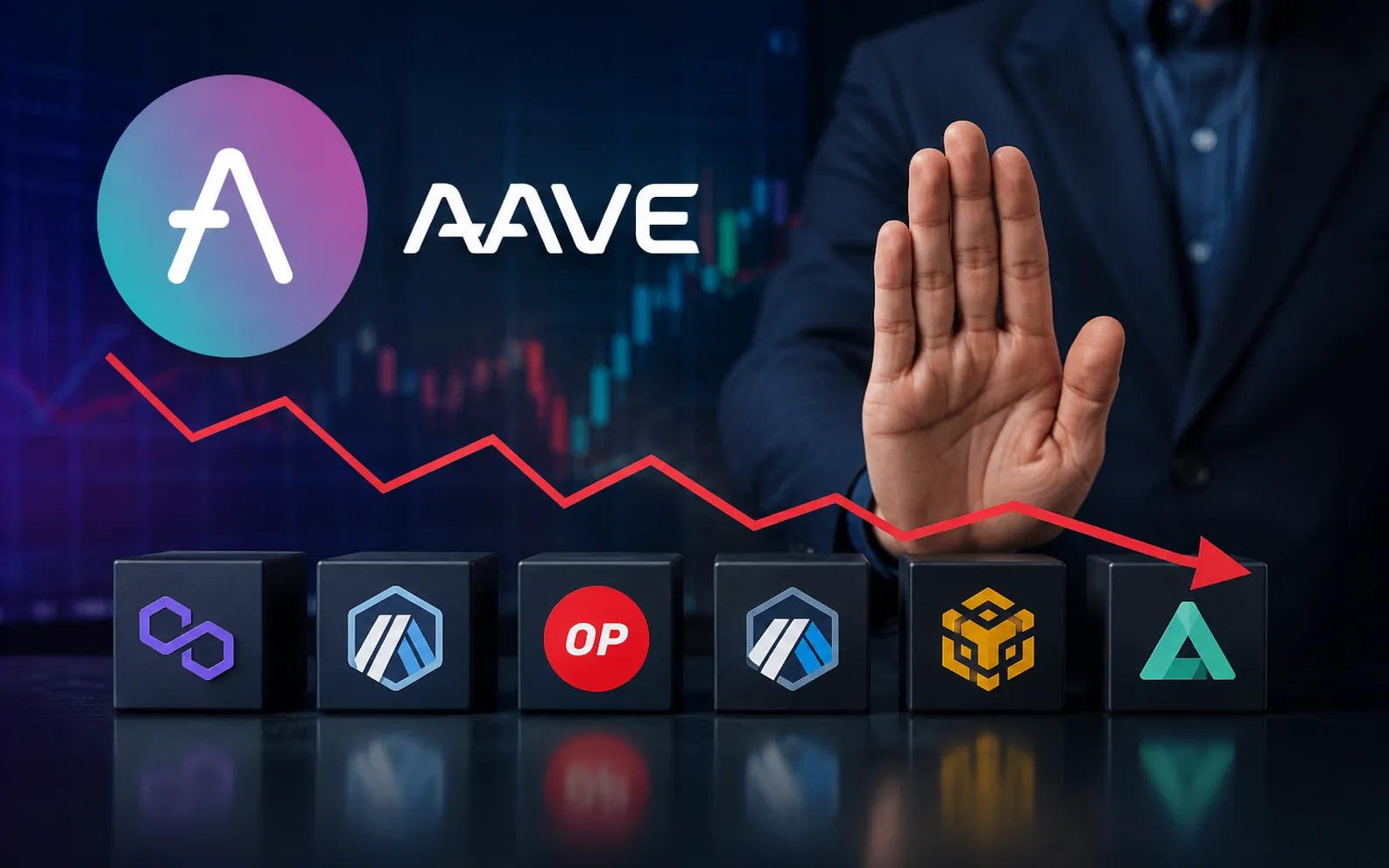 Aave Moves to Shut Down Six Low-Revenue Blockchain Markets
